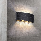 Body Movement Sensor Wall Lamp Waterproof Outdoor LED Wall Switch On Off Lighting Lamps Garden Courtyard Induction Corridor Wall Lamp