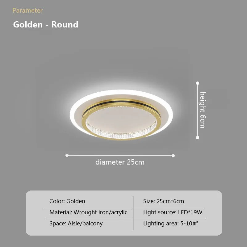 Modern LED ceiling lamp