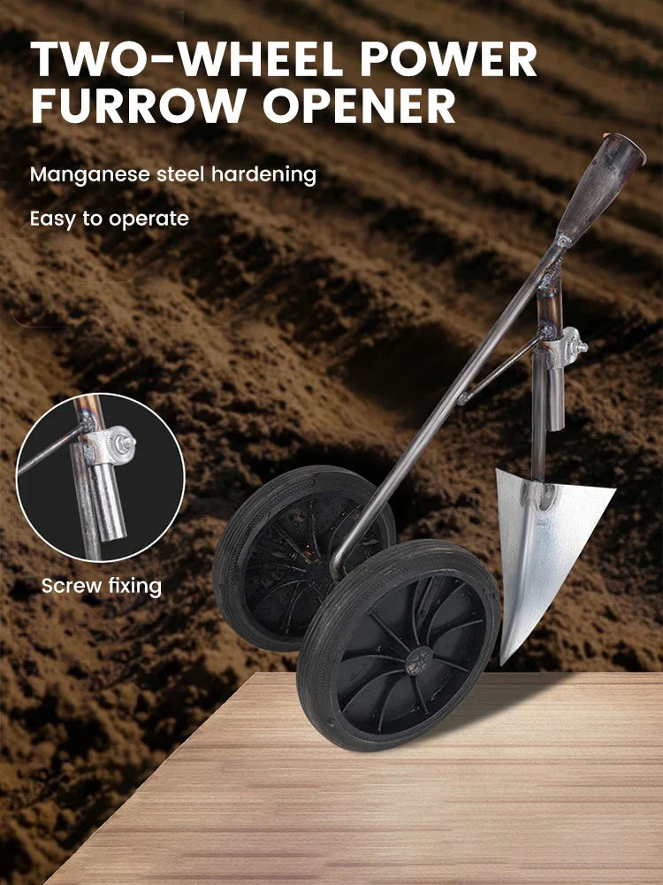 Weeding Hoe Terrarex Duo | Hand-Forged From Manganese Steel | for Weeding & Soil Loosening | Without Handle