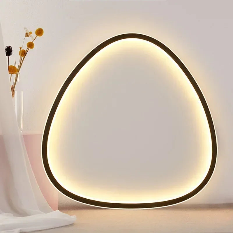 Modern LED ceiling light - Elegant oval shape for versatile indoor lighting