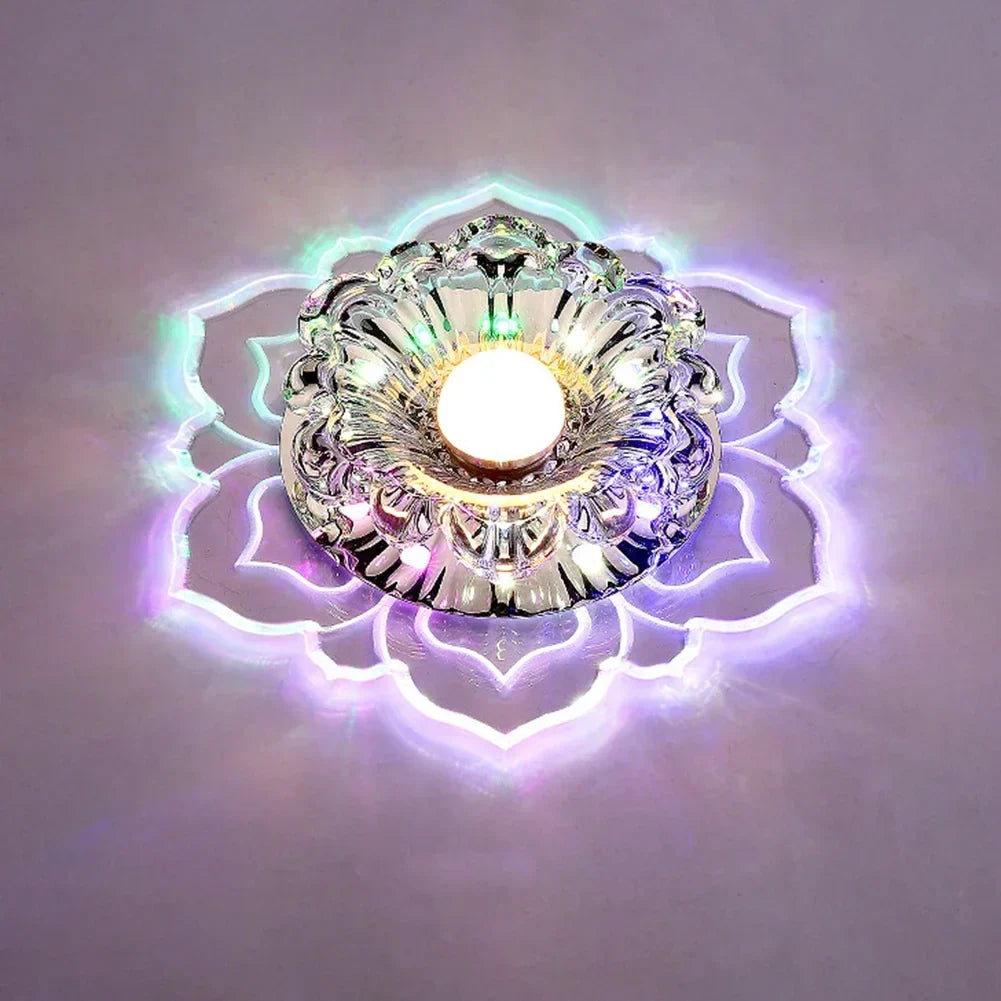 Modern LED ceiling lamp Crystal ceiling lamp - Bedroom chandelier Indoor lighting for living room Home decor LED chandelier