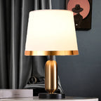 European Retro Bedroom Nightstand Lamp - Modern American Decorative Light Source