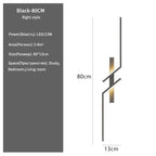 Modern Creative Stripe LED Wall Lamp Minimalist Bedroom Nightstand Wall Lamp LED Lights Living Room TV Bench Background Wall Lamp