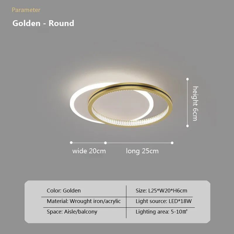 Modern LED ceiling lamp