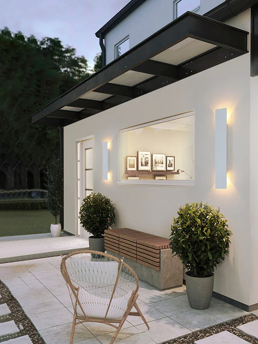 Aluminum LED Wall Lamp: Improvement of your indoor and outdoor spaces