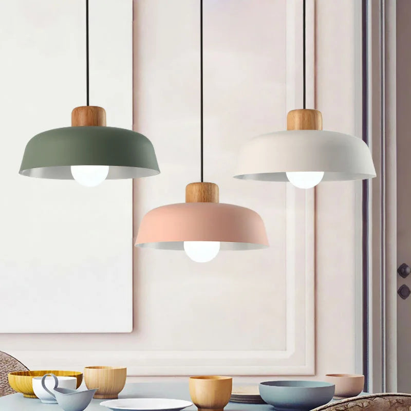 Modern Macaron Pendant Light – Creative Chandelier for Kitchen, Bar, Restaurant or Bedroom