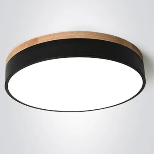 Modern LED Ceiling Lamp – 27W Surface Mount Lamp with warm, cold, and natural light options for living room, bedroom, and kitchen