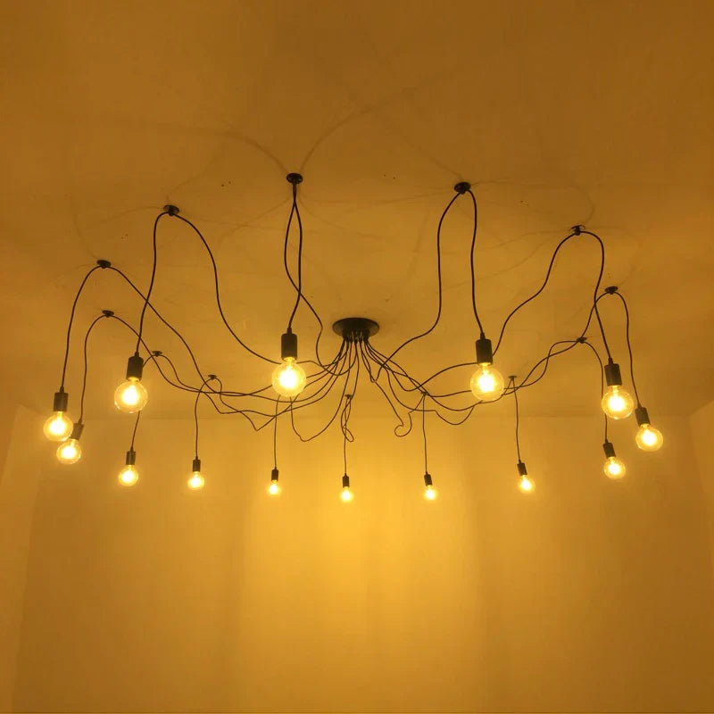 DIY Pendant Lights: Modern Retro-Chandelier for Stylish Home Decoration