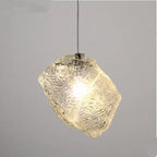 Nordic Glass Pendant Lamp – Contemporary LED Lighting Installation for Dining Table, Bar and Entrance Area
