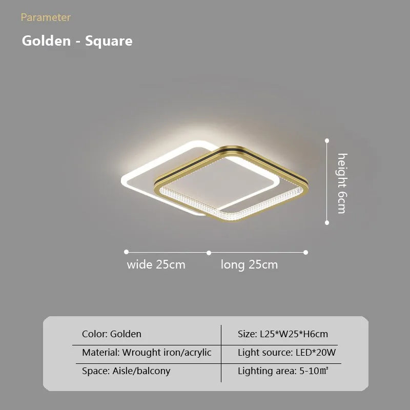 Modern LED ceiling lamp