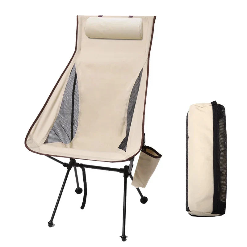 Campease Folding Chair Outdoor | Strong and Lightweight for Camping, Beach, and Garden