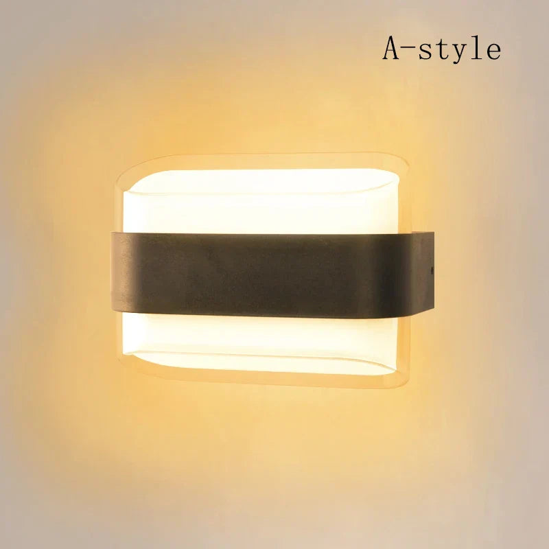 Modern Minimalistic LED Wall Lamp – 10W Wall Lamp for Living Room, Bedroom, Hallway and Restaurant Lighting