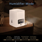 Multifunctional smart hydroponic plant pot with calendar, diffuser and desk lamp