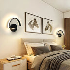 Modern LED Wall Lamp Nightstand Sconces - Interior Lighting Fixture for Living Room, Bedroom, Hotel