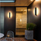 18W Modern Waterproof Outdoor LED Wall Light - IP65 Garden Veranda Wall Light
