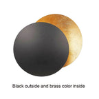 Modern Eclipse Wall Lamp – Round LED wall lamp for bedroom, hallway, entrance, and living room