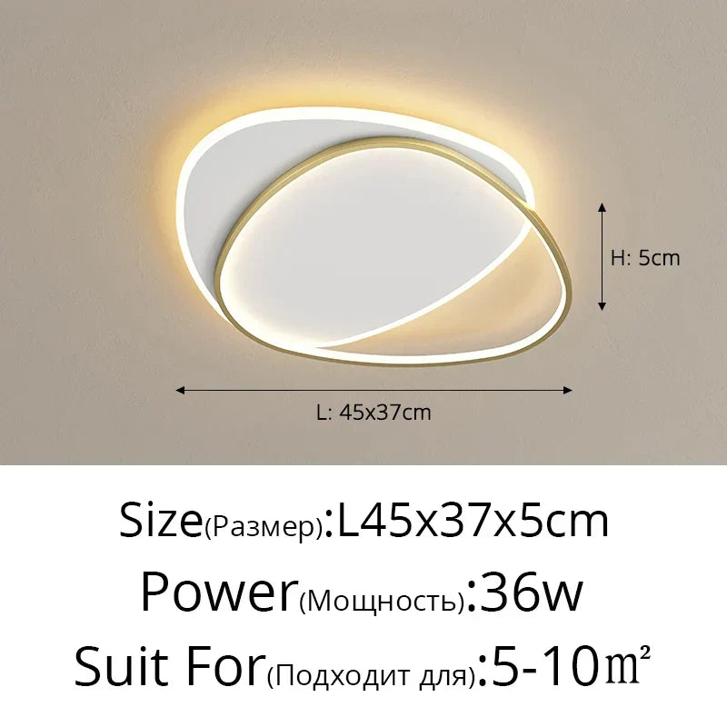 Modern LED Chandelier – Dimmable Indoor Lighting for Bedroom, Living Room, Workspace and Home Decor, 110V/220V