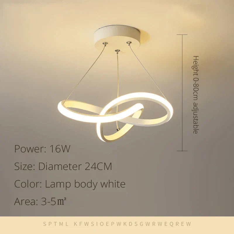 Modern LED Pendant Light Chandelier - Elegant Pendant Light for Versatile Spaces