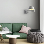Modern foldable LED wall lamp - retractable eye-friendly wall lamp for bedroom, study, living room, and bathroom