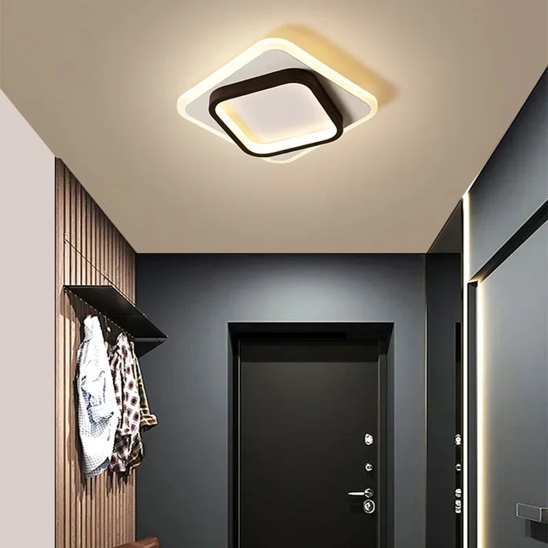 Modern LED Hall Ceiling Lamp Chandelier - Indoor Lighting for Hall, Stairs, Foyer, Balcony, Bedroom, Bathroom
