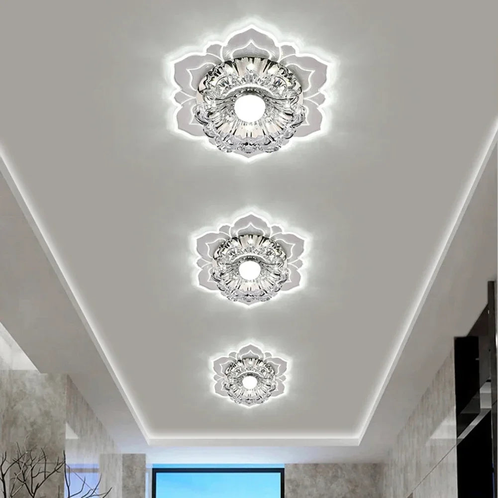 Modern LED ceiling lamp Crystal ceiling lamp - Bedroom chandelier Indoor lighting for living room Home decor LED chandelier
