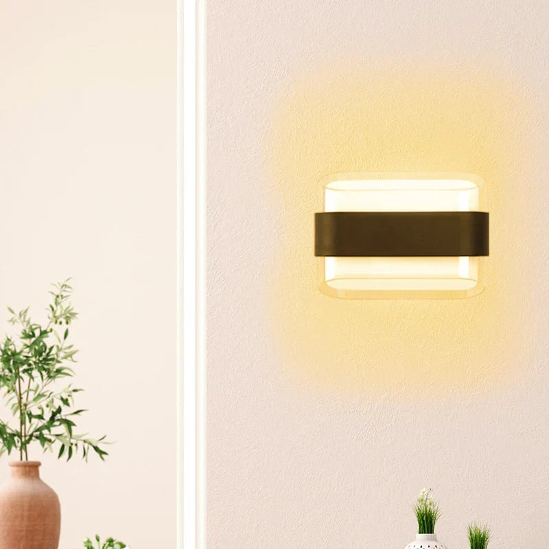 Modern Minimalistic LED Wall Lamp – 10W Wall Lamp for Living Room, Bedroom, Hallway and Restaurant Lighting