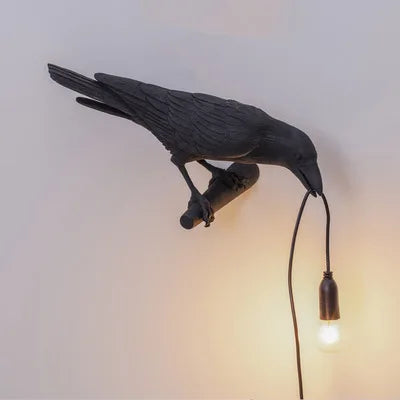 Modern Lucky Bird Table Lamp – Creative Heart Animal Design for Bedroom and Living Room
