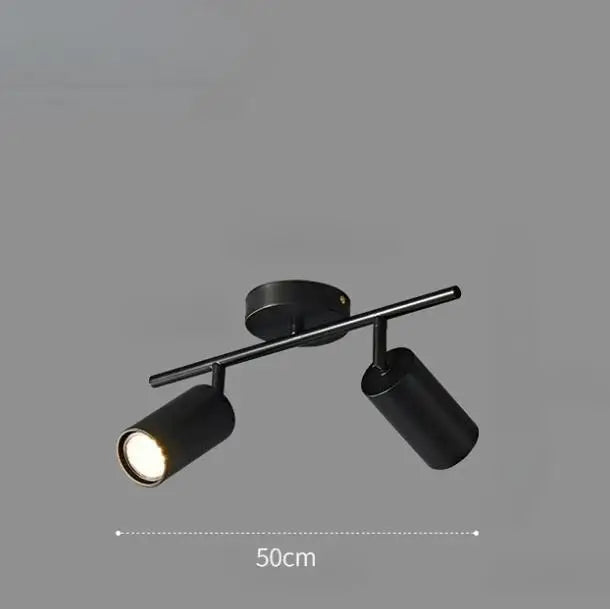 Modern Gold Spotlight Ceiling Lamp – Nordic Minimalist E27 LED Light for Living Room, Bedroom and Kitchen