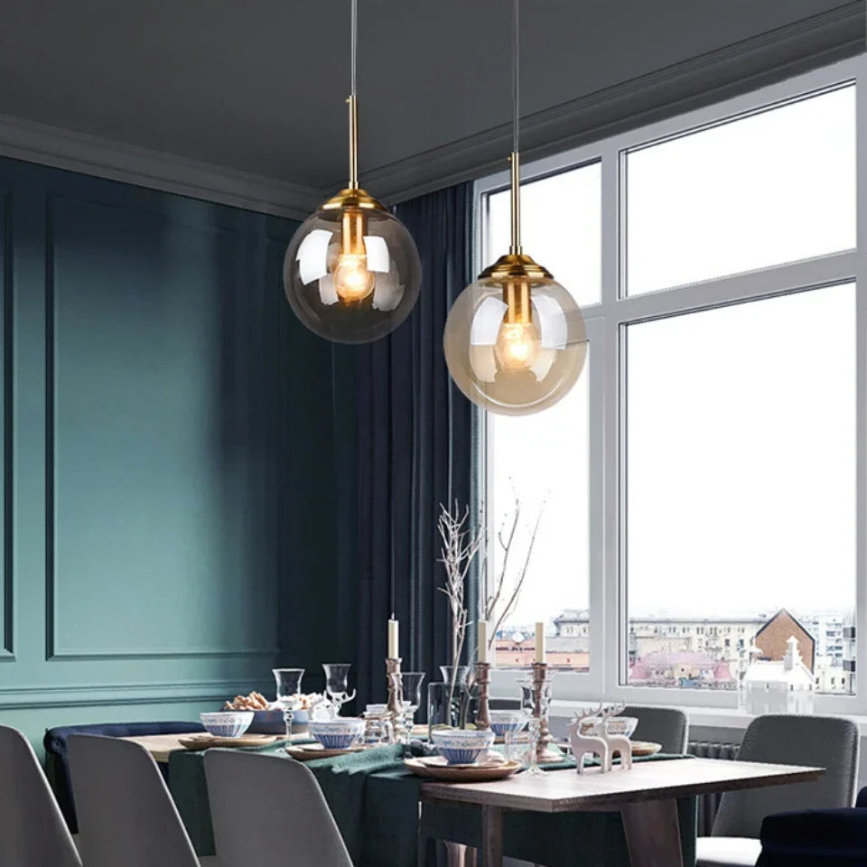Modern LED ceiling pendant lamp