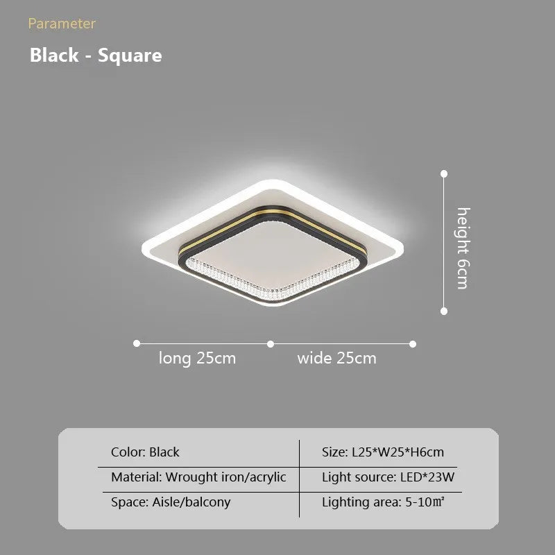 Modern LED ceiling lamp