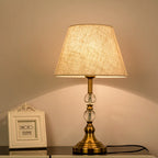 American imitation copper crystal nightstand lamp - modern European style desk lamp