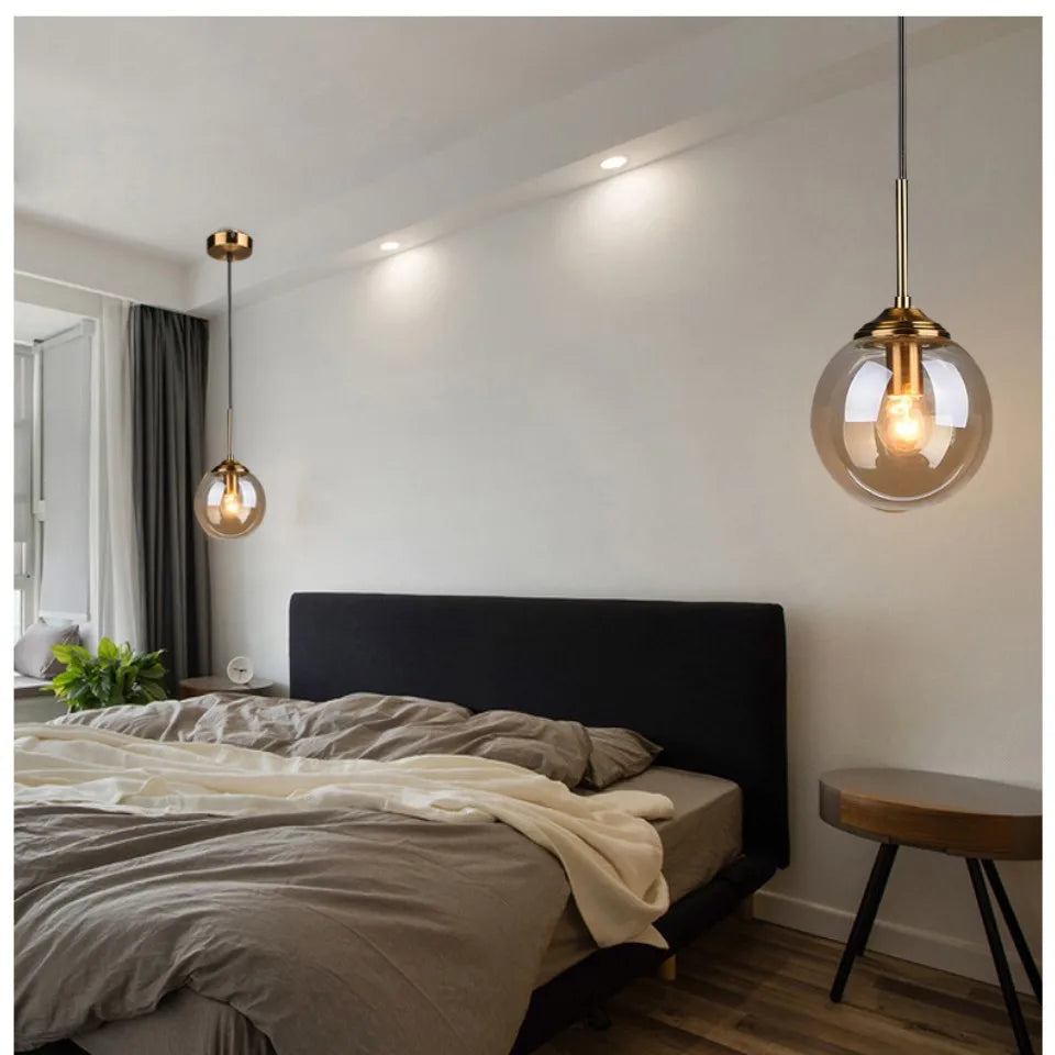 Modern LED ceiling pendant lamp