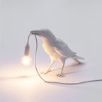 Modern Lucky Bird Table Lamp – Creative Heart Animal Design for Bedroom and Living Room