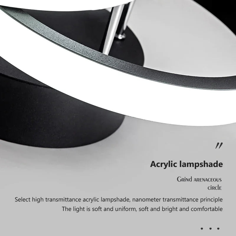 Modern LED ceiling lamp - Dimmable interior lighting for hallway, stairs, foyer, balcony, and bedroom