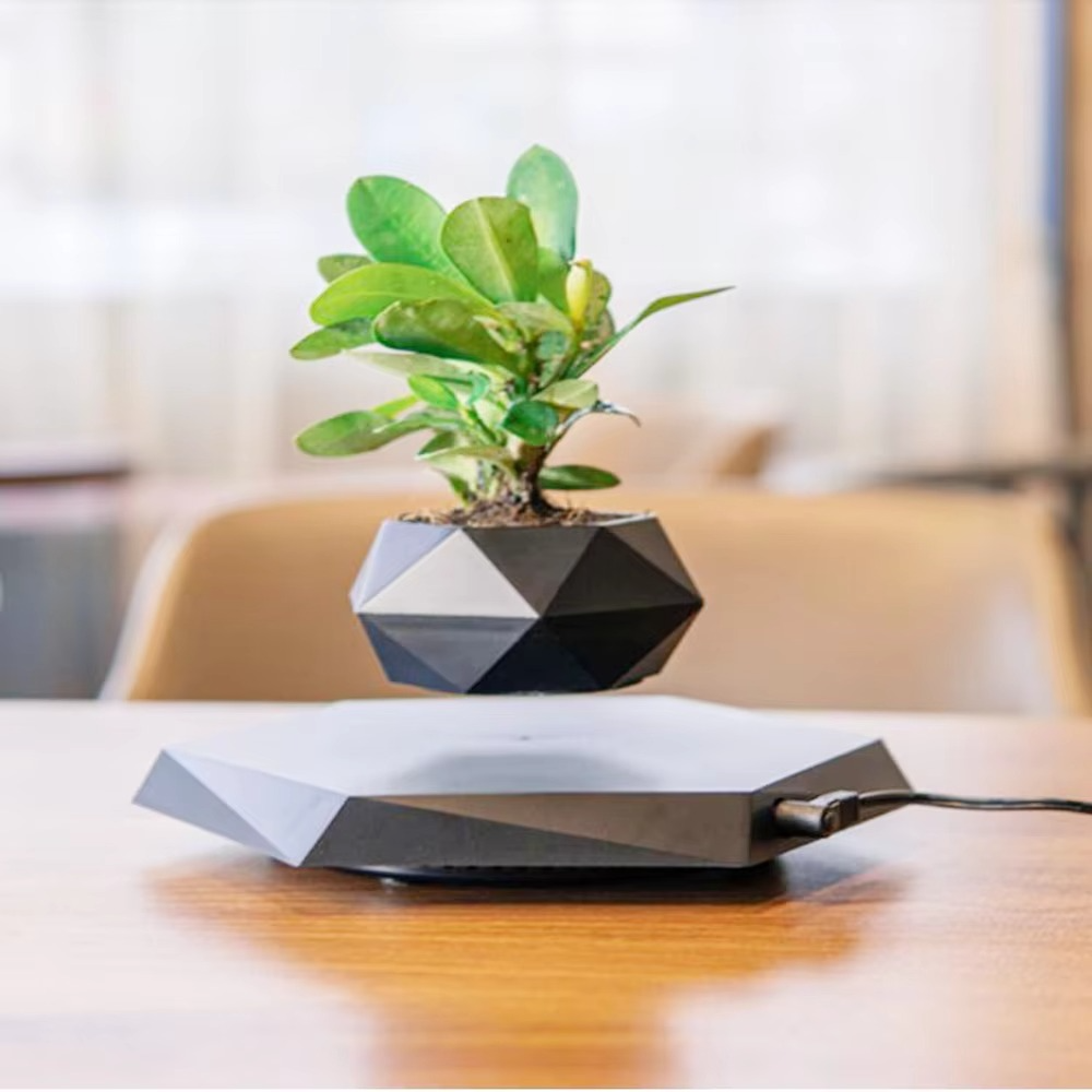 Levitating Plant Pot – Magnetic Floating Planter