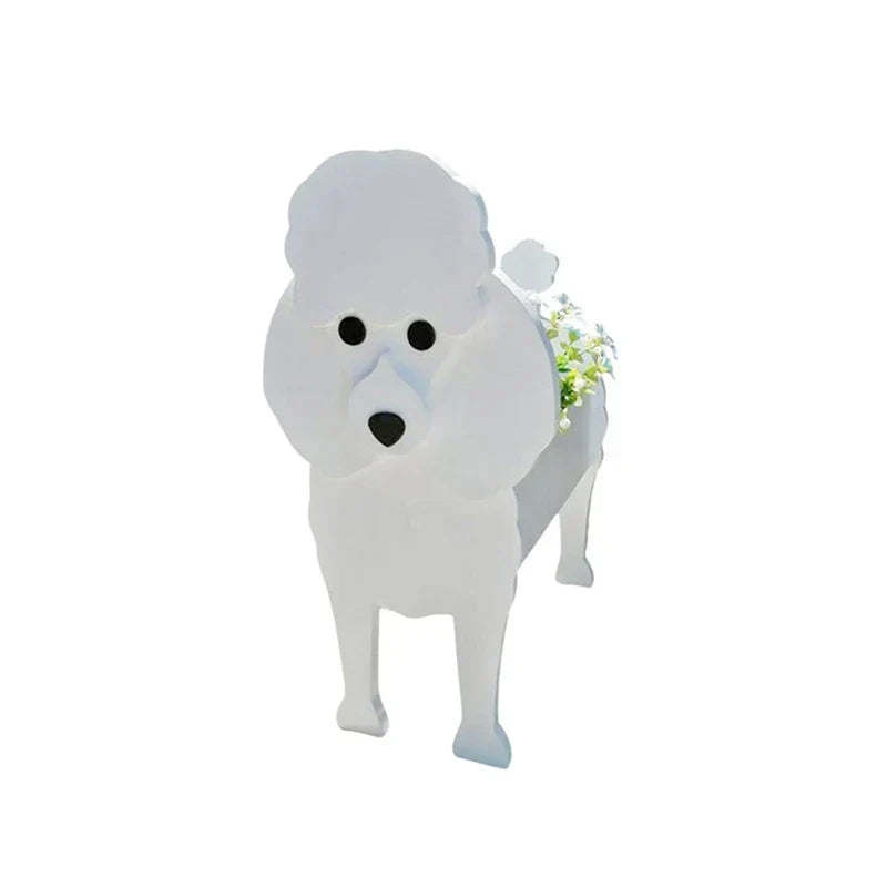 Flower Pot - Pawsome - Dog Plant Container - Various Breeds