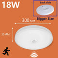 LED PIR motion sensor ceiling lamp - modern lighting for bedroom, living room, staircase lighting