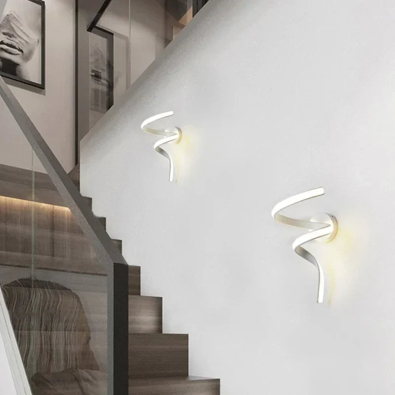 Modern Minimalistic LED Wall Lamp – Up and Down Switch for Bedroom, Living Room, and Bathroom