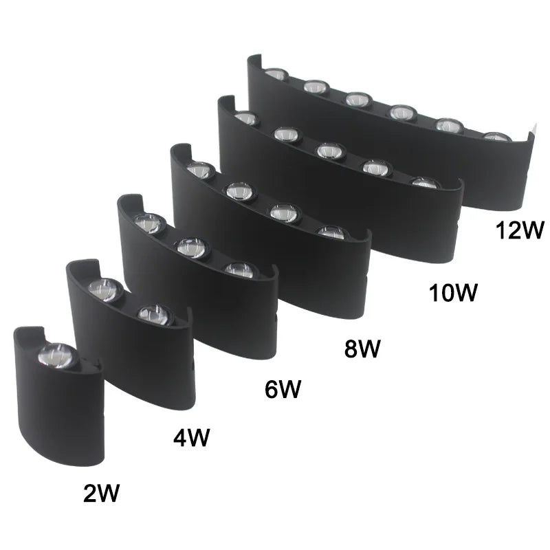 Body Movement Sensor Wall Lamp Waterproof Outdoor LED Wall Switch On Off Lighting Lamps Garden Courtyard Induction Corridor Wall Lamp