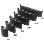 Body Movement Sensor Wall Lamp Waterproof Outdoor LED Wall Switch On Off Lighting Lamps Garden Courtyard Induction Corridor Wall Lamp