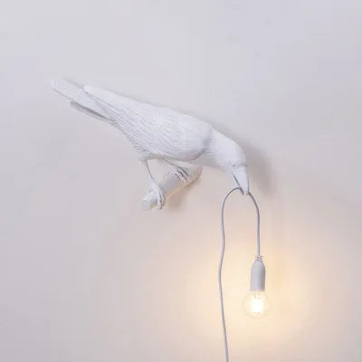 Modern Lucky Bird Table Lamp – Creative Heart Animal Design for Bedroom and Living Room