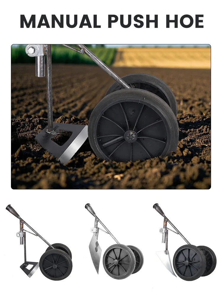 Weeding Hoe Terrarex Duo | Hand-Forged From Manganese Steel | for Weeding & Soil Loosening | Without Handle