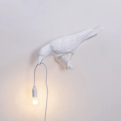 Modern Lucky Bird Table Lamp – Creative Heart Animal Design for Bedroom and Living Room