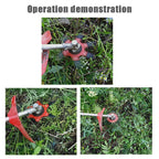 Diy Expert Weed Removal Brush Head with Precision-Cut Blades