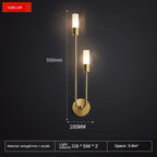 Modern Golden LED Wall Lamp – Nordic Wall Lamp for Living Room, Bedroom, Kitchen, and Hall Decor