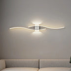 Modern LED Wall Lamp - Black, white and gold wall lamp for living room, bedroom, bedside table and decorative lighting