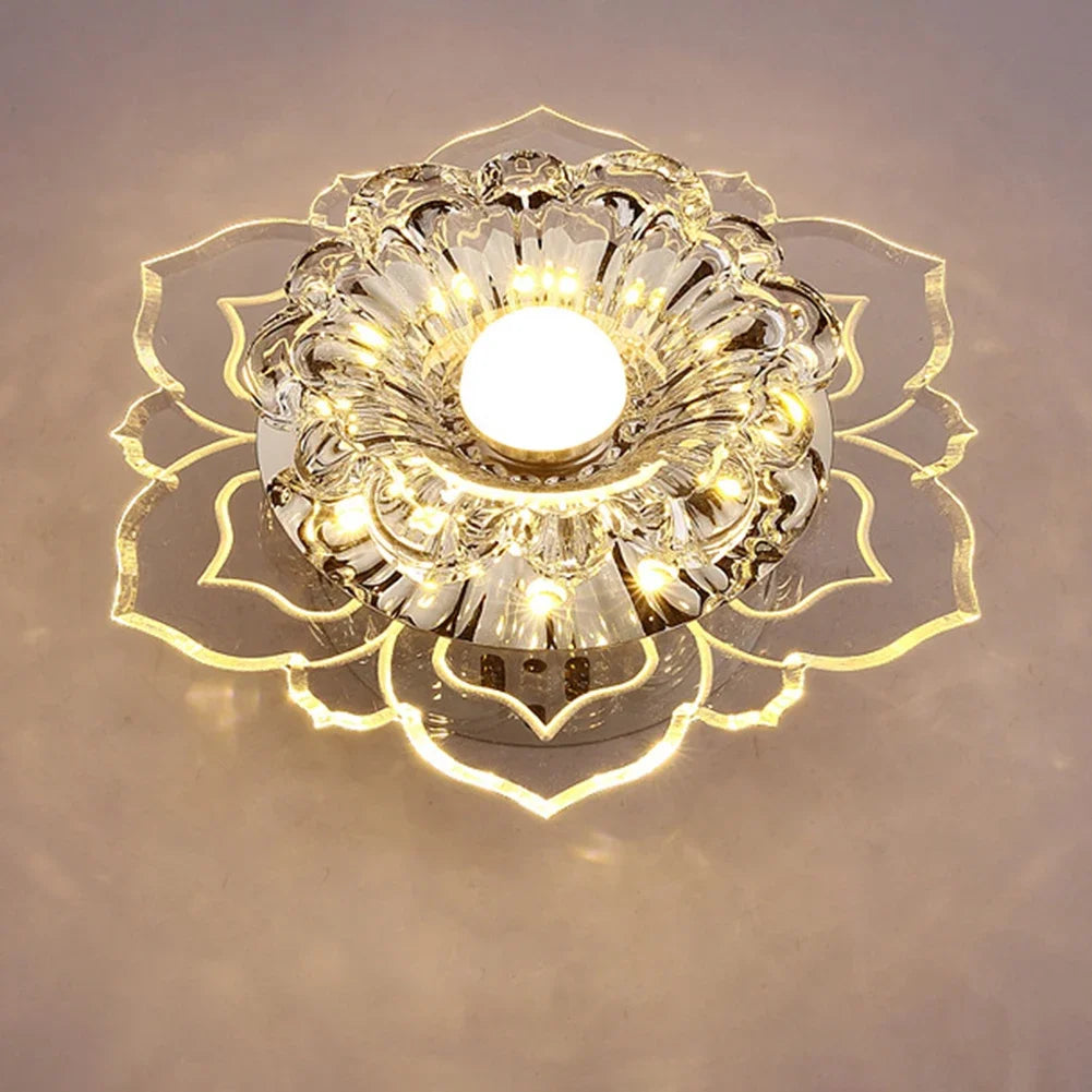Modern LED ceiling lamp Crystal ceiling lamp - Bedroom chandelier Indoor lighting for living room Home decor LED chandelier