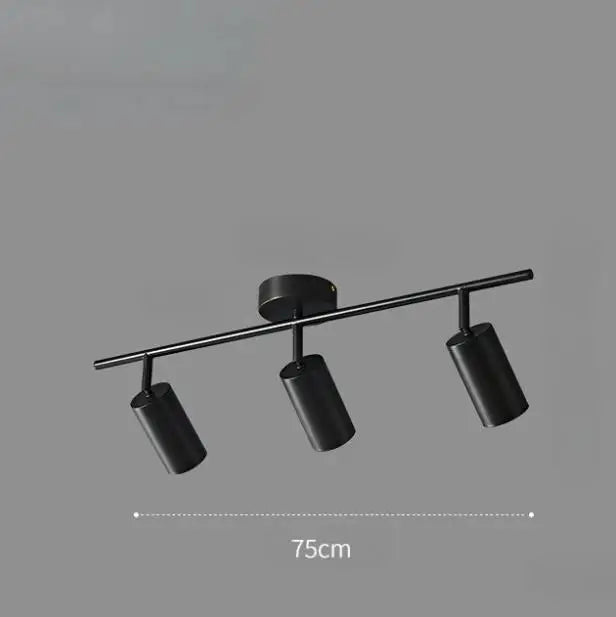 Modern Gold Spotlight Ceiling Lamp – Nordic Minimalist E27 LED Light for Living Room, Bedroom and Kitchen