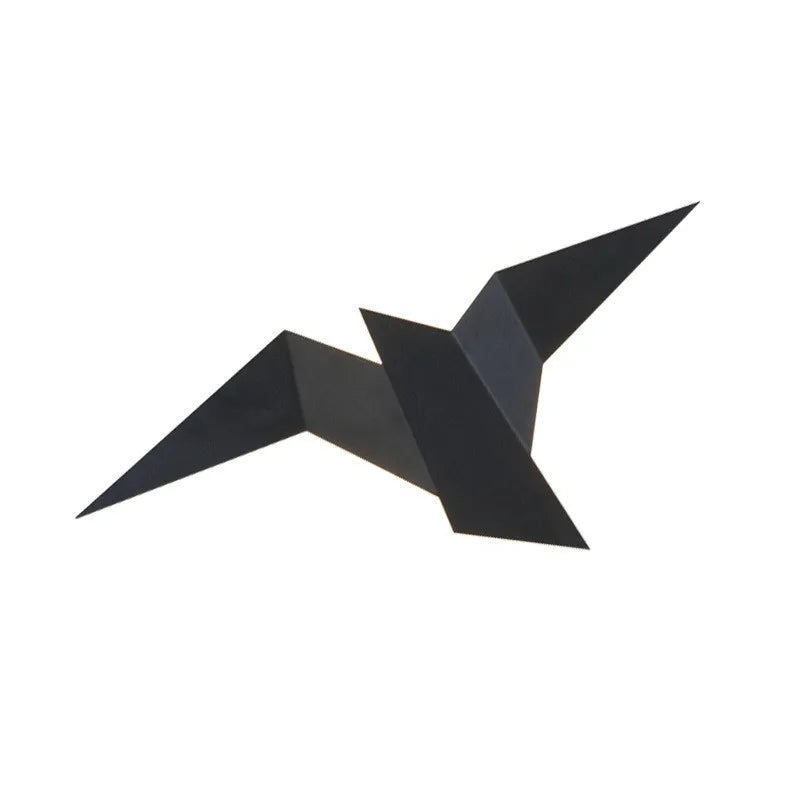 Nordic LED Bird Wall Lamp – modern wall lighting for bedroom, living room, stairs and nightstand – up & down lighting, iron shade, mains powered