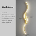 Modern LED Wall Lamp - Contemporary Wall Lamp for Living Room, Bedroom, Dining Room and Hall - Up and Down Lighting, Dimmable, Touch Switch, Interior Decoration
